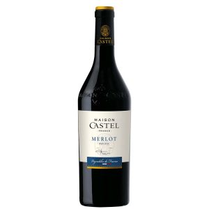 Merlot Rouge Pays d'OC IGP Maison Castel 75cl